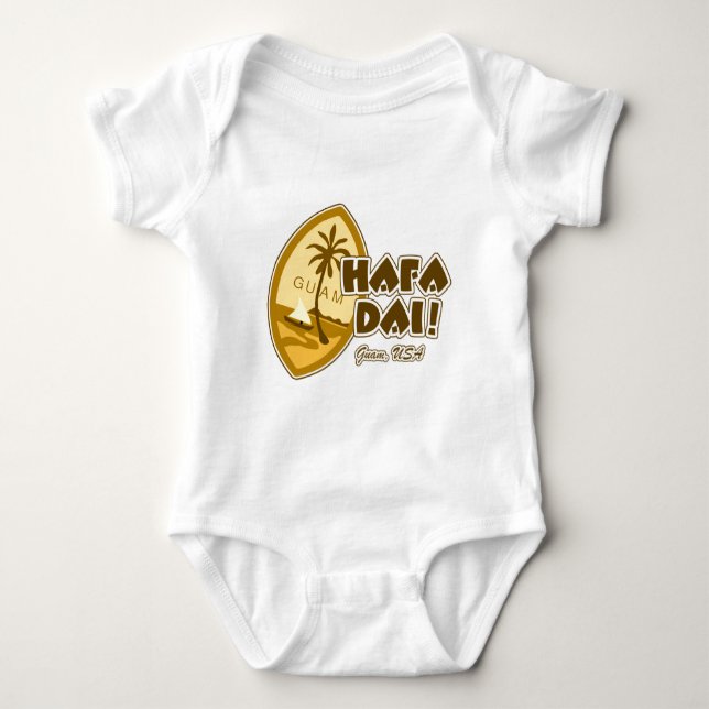 Guam Hafa Dai Baby Strampler (Vorderseite)