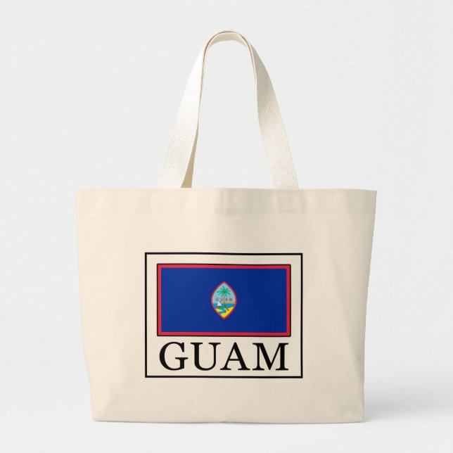Guam Jumbo Stoffbeutel (Vorne)