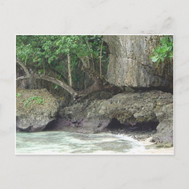 Guam Lava Beach Postkarte (Vorderseite)