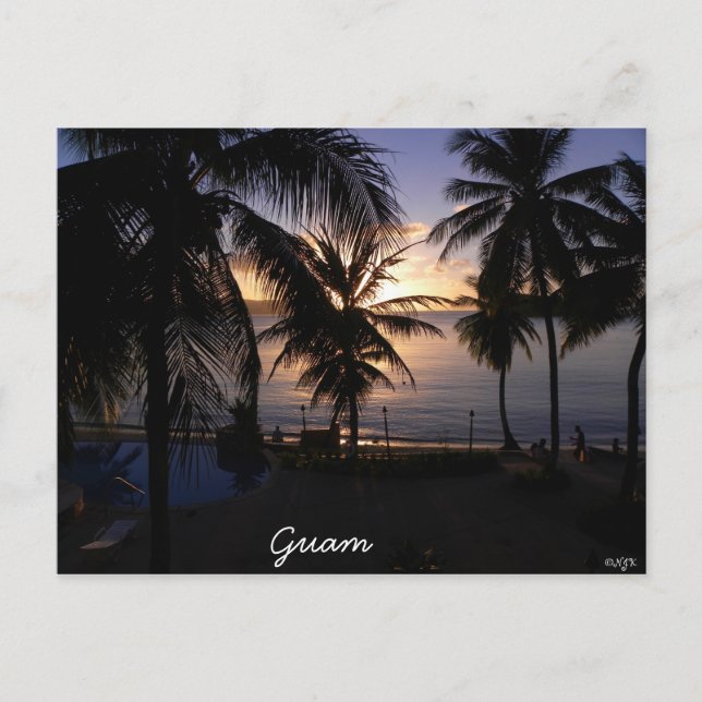 Guam Postkarte (Vorderseite)