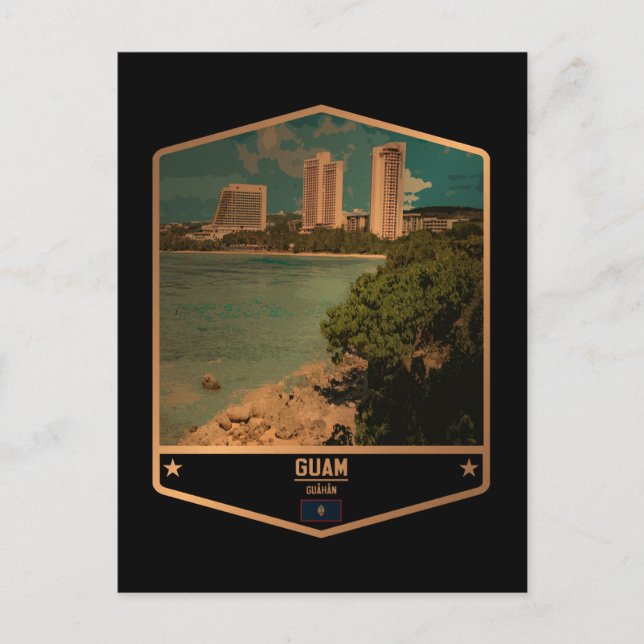 Guam Postkarte (Vorderseite)