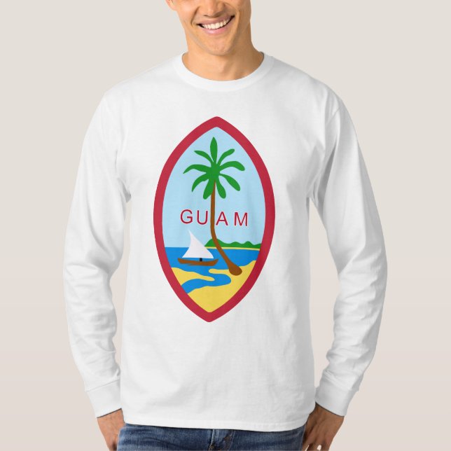 Guam-Siegel GU T-Shirt (Vorderseite)