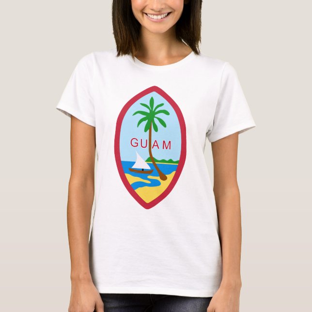 Guam-Siegel GU T-Shirt (Vorderseite)