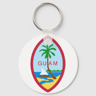 Guam Siegel Schlüsselanhänger