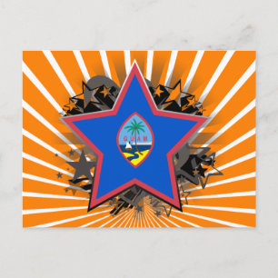 Guam Star Postkarte