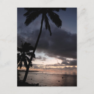 Guam Sunset Postkarte