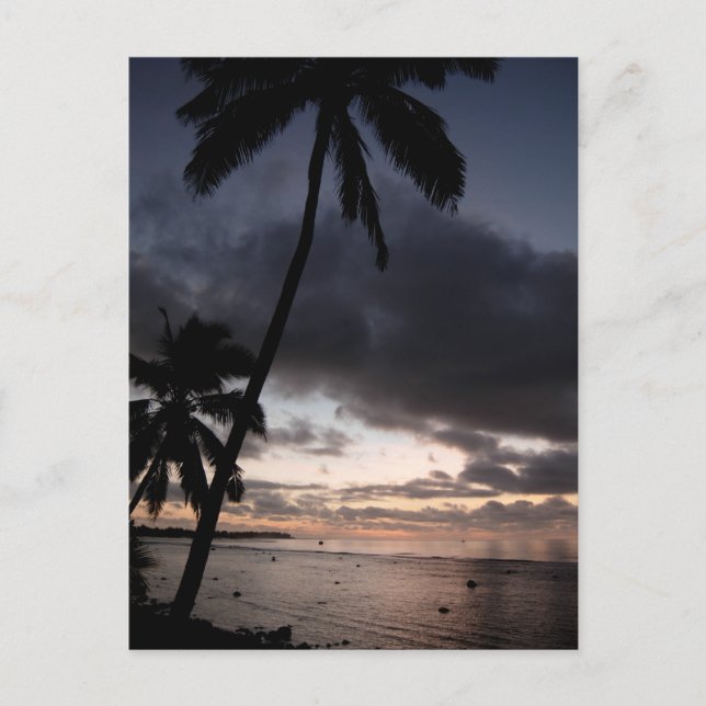 Guam Sunset Postkarte (Vorderseite)
