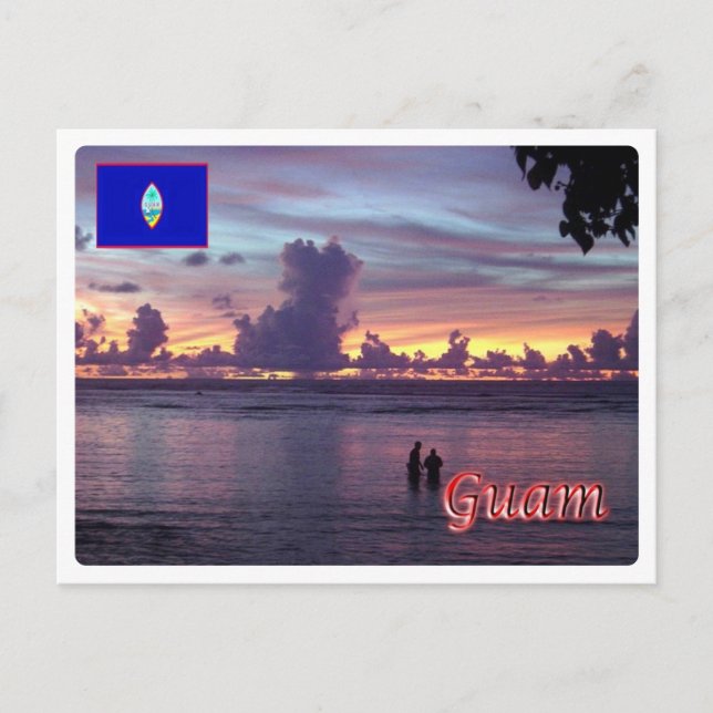 Guam - Sunset - Postkarte (Vorderseite)