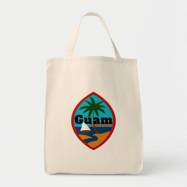 Guam Tote Bag Tragetasche (Vorne)