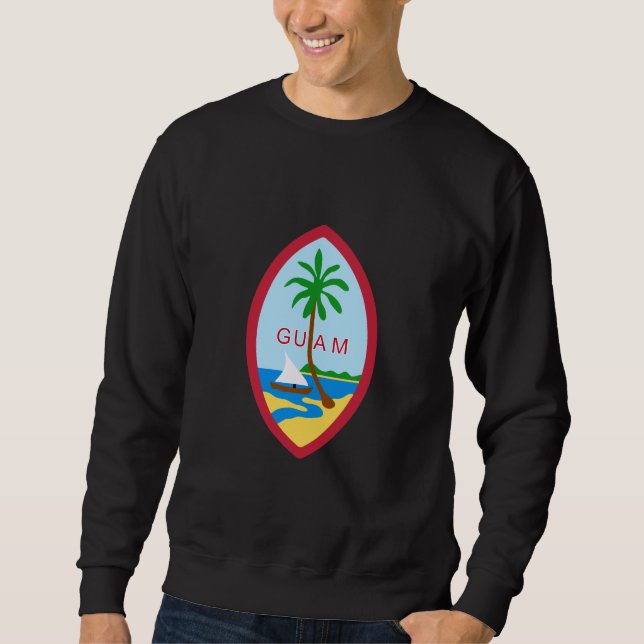 Guamanisches Wappen Sweatshirt (Vorderseite)