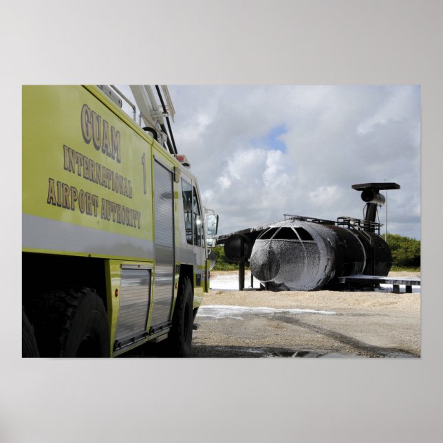 Guam's WONPAT Airport Poster (Vorne)