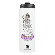 Guan Yin Bodhisattva auf Lotus