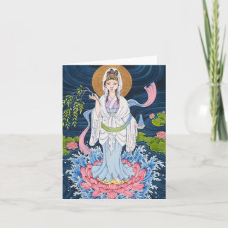 Guan Yin note card Karte