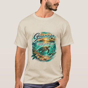Guanaja State of Mind Insel Schildkröte T-Shirt