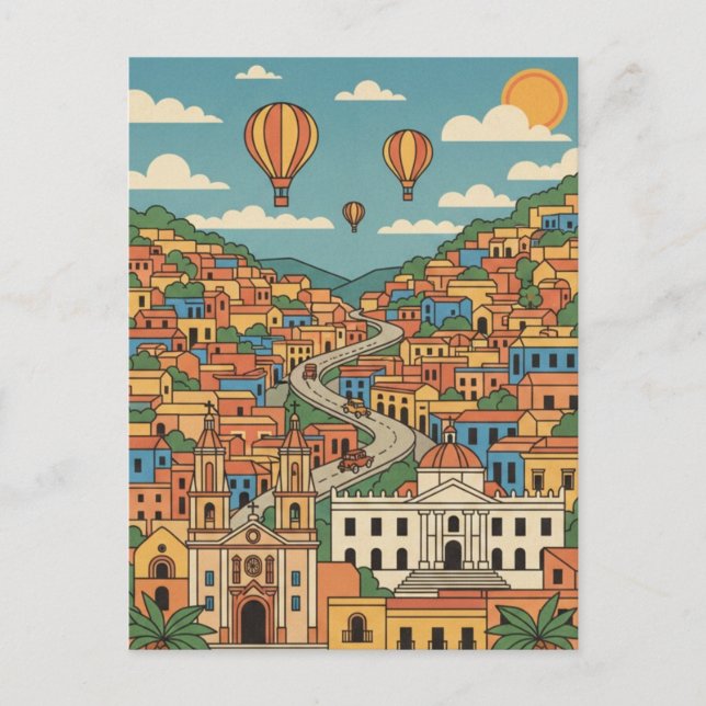 Guanajuato Mexico Postkarte (Vorderseite)