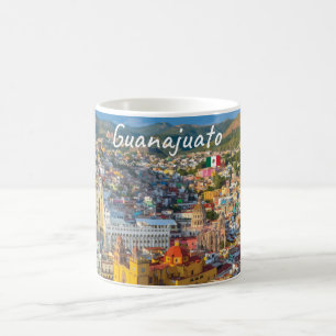 Guanajuato, Mexiko - Farbige Stadtansicht Kaffeetasse