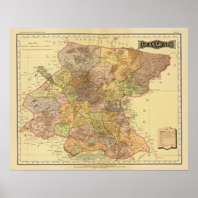 Guanajuato Poster (Vorne)
