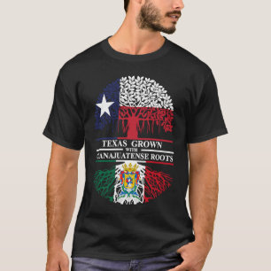 Guanajuato-Wurzeln in Texas gewachsen mit Guanajua T-Shirt