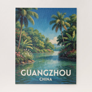 Guangzhou China Stadt Reise