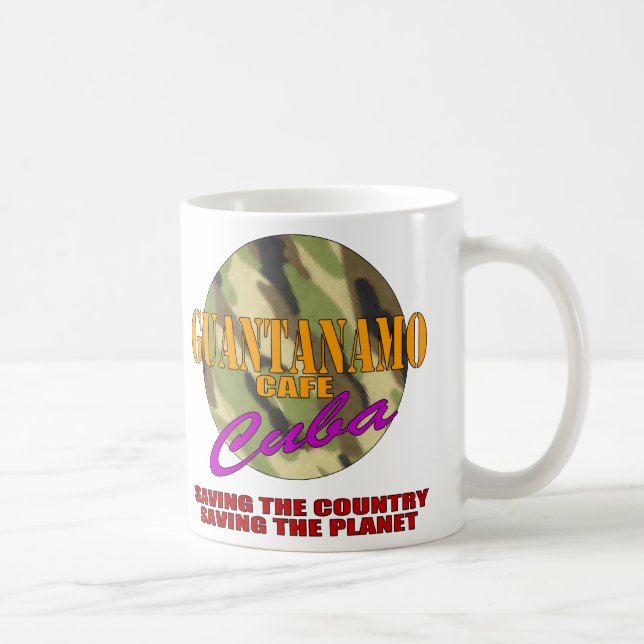 Guantanamo-Café-Kuba-Tasse Kaffeetasse (Rechts)