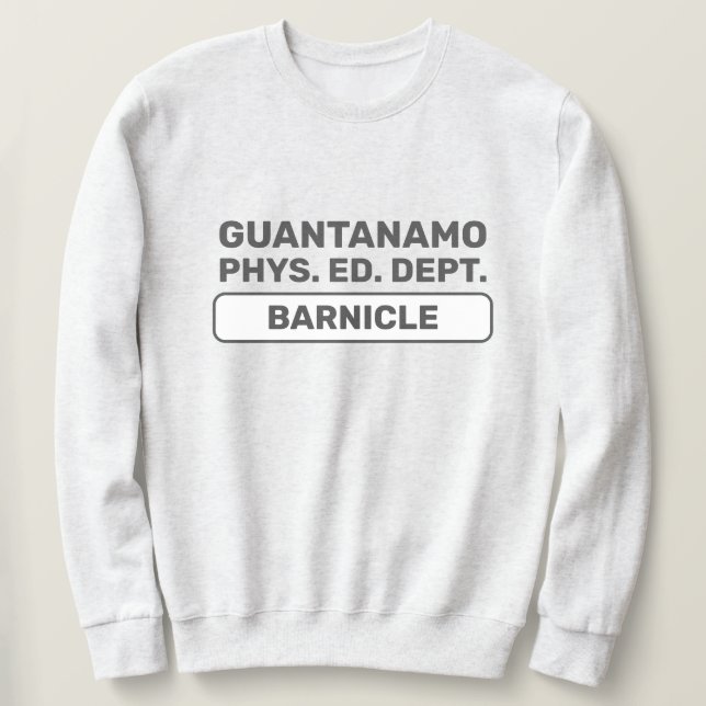 Guantanamo Phys. Ed. Dept.™ Sweatshirt (Design vorne)
