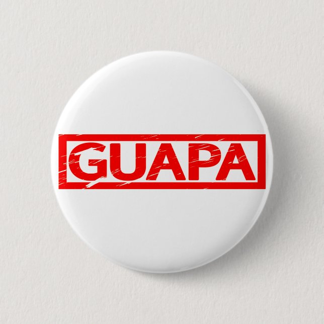 Guapa-Briefmarke Button (Vorderseite)
