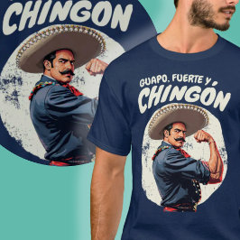 Guapo, Fürte, y Chingón Mexicano Spanischer Retro T-Shirt