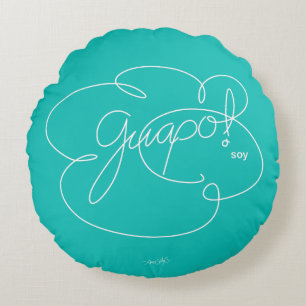 GUAPO soy - Bold Cloud S - W Rundes Kissen