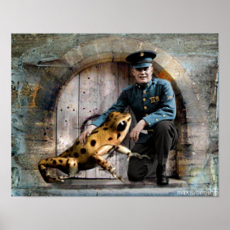 Guard Frog - Plakat