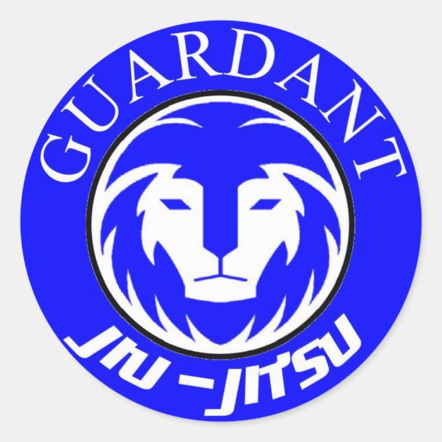 Guardant BJJ Aufkleber (Vorderseite)