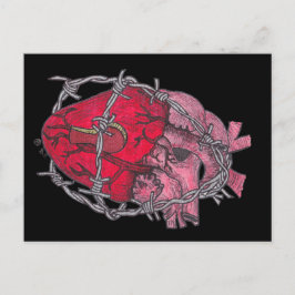 GUARDED HEART FEIERTAGSPOSTKARTE