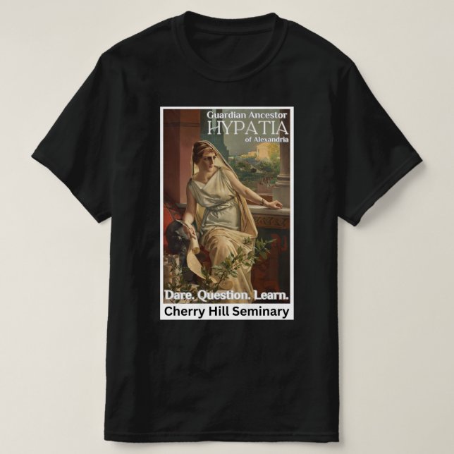 Guardian Ancestor Hypatia, T - Shirt der Männer (Design vorne)