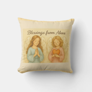 Guardian Angel at Bedtime Kissen