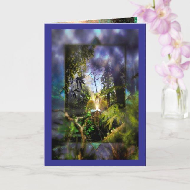 GUARDIAN ANGEL CARD KARTE (Orchidee)