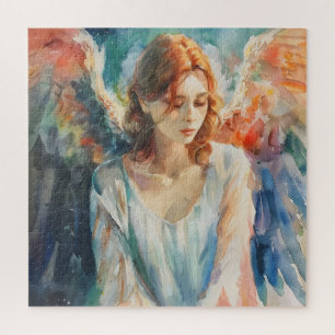 Guardian Angel Christianity Watercolor