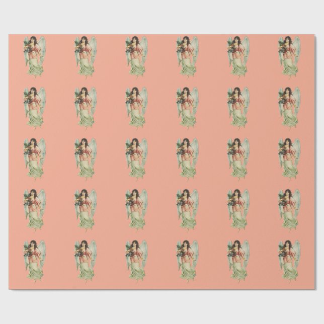 Guardian Angel Divine Watchfulness & Grace Art Geschenkpapier (Flach)