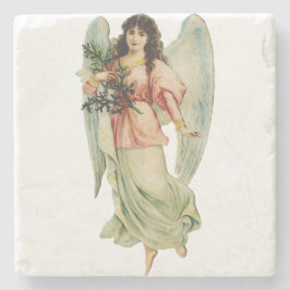 Guardian Angel Divine Watchfulness & Grace Art Steinuntersetzer