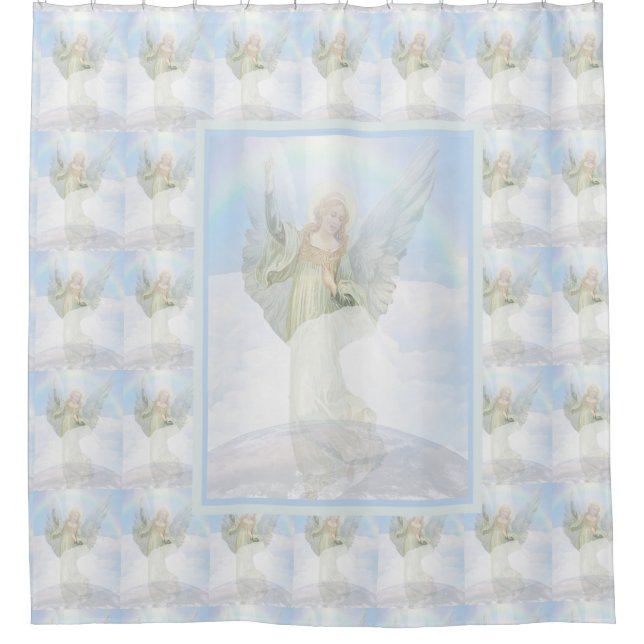 Guardian Angel Duschvorhang (Vorderseite)