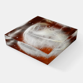 Guardian Angel Feather & Stars Briefbeschwerer