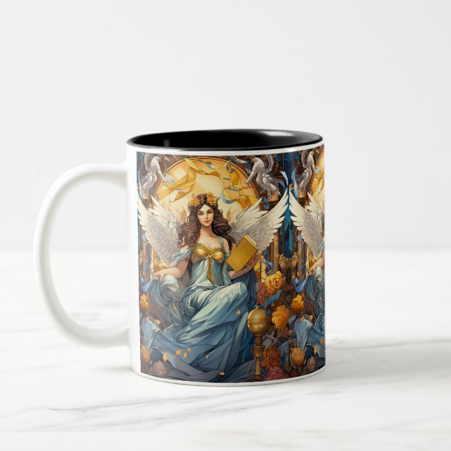Guardian Angel G-16 Zweifarbige Tasse (Links)
