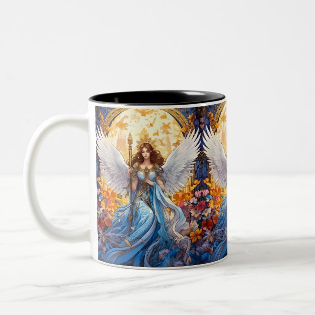 Guardian Angel G-20 Zweifarbige Tasse (Links)