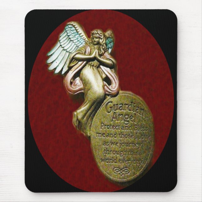 Guardian Angel Gebet Mousepad (Vorne)