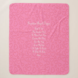 Guardian Angel Gebet Pink Sherpadecke