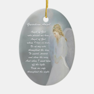 Guardian Angel Gedicht Keramikornament
