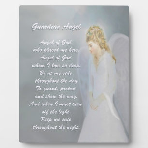Guardian Angel Geem Fotoplatte