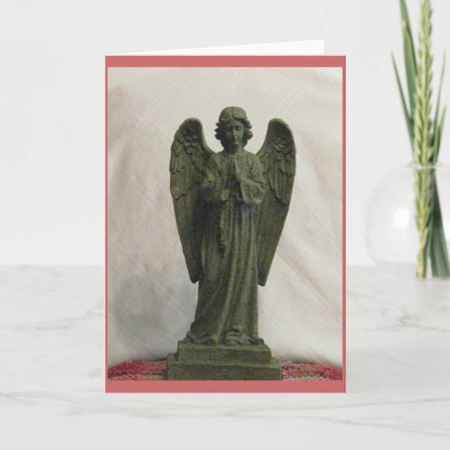 Guardian Angel Grußkarte Karte (Vorderseite)