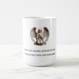 Guardian Angel - "I Send an Angel Ahead of You" Kaffeetasse