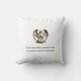 Guardian Angel - "I Send an Angel Ahead of You" Kissen