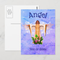 Guardian Angel Inspiration Personalisierte Postkar