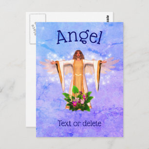 Guardian Angel Inspiration Personalisierte Postkar Postkarte